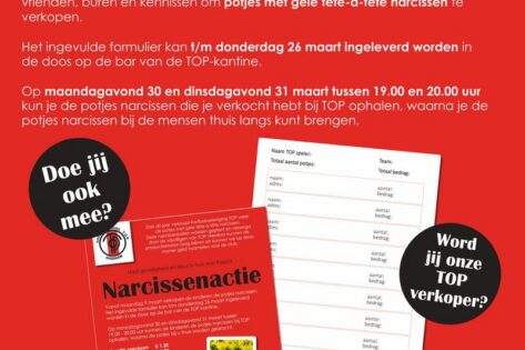 Poster Narcissenactie TOP 2026 DEF